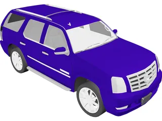 Cadillac Escalade (2007) 3D Model preview