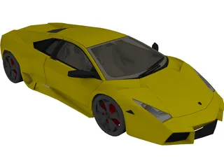 Lamborghini Reventon (2008) 3D Model preview