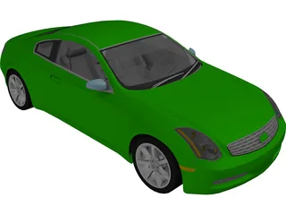 Infiniti G35 Coupe (2007) 3D Model preview