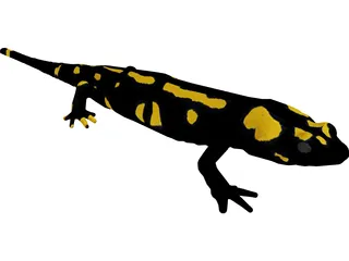 Salamandra 3D Model preview