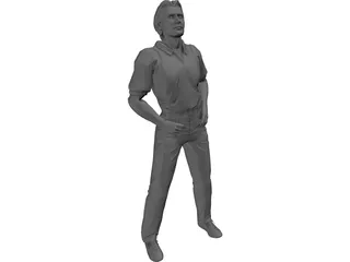 Man 3D Model preview