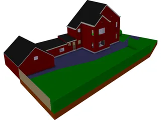 House 3D Model preview