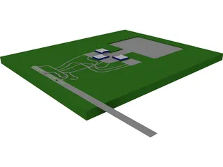 Airport 3D Model preview