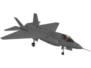 Lockheed Martin JSF F-35 3D Model preview