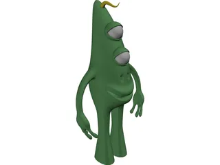 Monster Bluff 3D Model preview