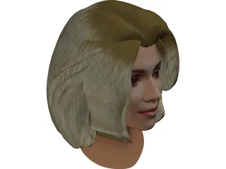 Head Madonna 3D Model preview