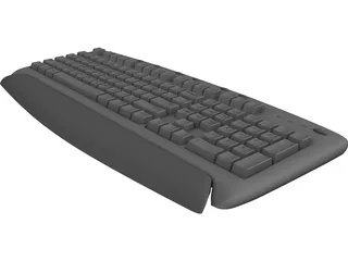 Computer Keyboard 3D Model preview