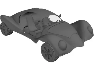 Beach Buggy 3D Model preview