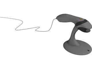 Metrologic Voyager MS 9520 3D Model preview