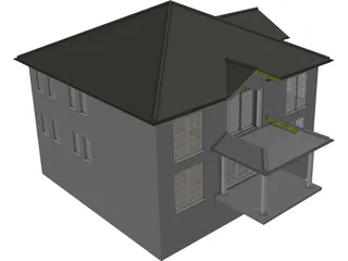 House 3D Model preview