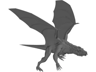Dragon 3D Model preview
