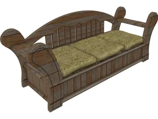 Sofa 3D Model preview