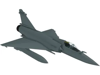 Dassault Mirage 2000-5 3D Model preview