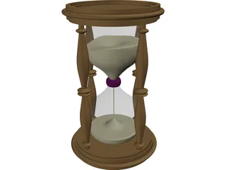 Hourglasess 3D Model preview