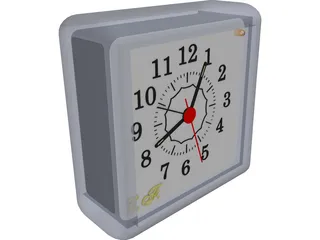 Alarm Clock 3D Model preview