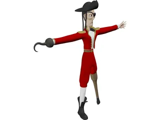 Pirate 3D Model preview