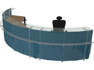 Reception 3D Model preview