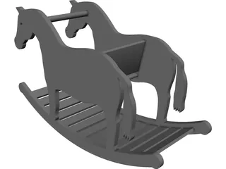Horse 3D Model preview