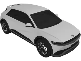Hyundai iONIQ 5 (2021) 3D Model preview
