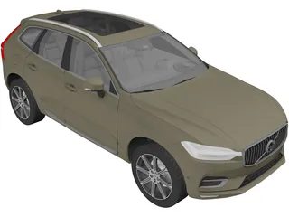 Volvo XC60 (2018) 3D Model preview