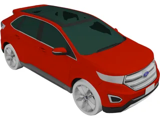 Ford Edge (2015) 3D Model preview
