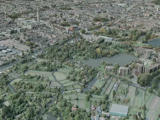 Amiens City, France (2021) 3D Model preview