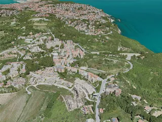 Ancona City, Italy (2021) 3D Model preview