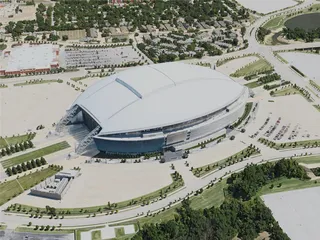 Arlington City, USA (2021) 3D Model preview