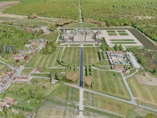 Chambord Castle, France (2021) 3D Model preview