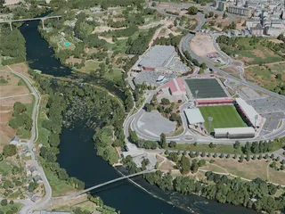 Lugo City, Spain (2021) 3D Model preview