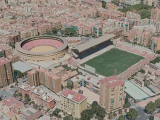 Murcia City, Spain (2021) 3D Model preview