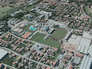 Cittadella City, Padua, Italy (2021) 3D Model preview