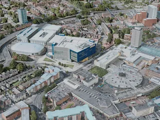 Coventry City, UK (2021) 3D Model preview