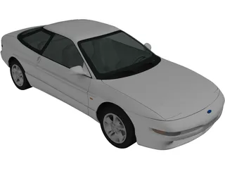 Ford Probe GT (1995) 3D Model preview