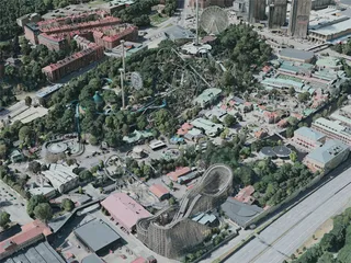 Gothenburg City, Sweden (2021) 3D Model preview