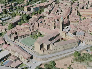 Bobbio City, Italy (2021) 3D Model preview