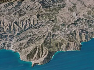 Catalina Island, USA (2021) 3D Model preview