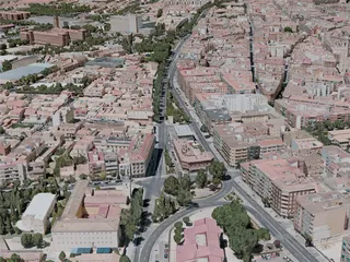 Ciudad Real City, Spain (2021) 3D Model preview