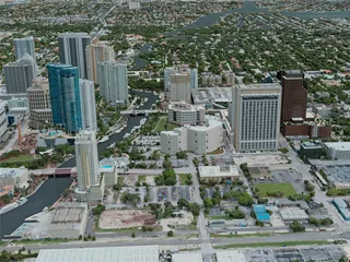 Fort Lauderdale City, USA (2021) 3D Model preview