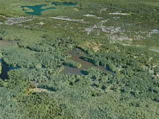 Foxborough City, USA (2021) 3D Model preview