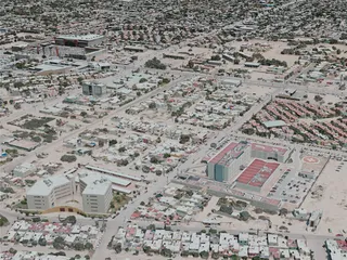 La Paz City, Mexico (2021) 3D Model preview