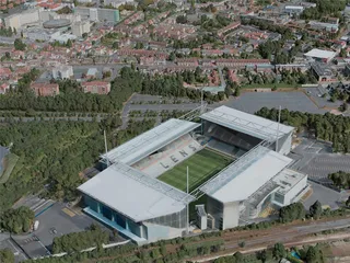 Lens City, France (2021) 3D Model preview