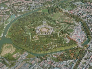 Lille City, France (2021) 3D Model preview