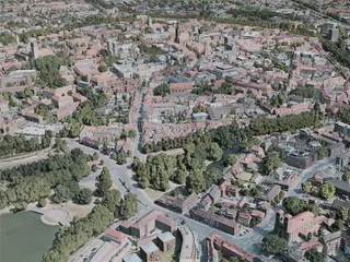 Munster City, Germany (2021) 3D Model preview
