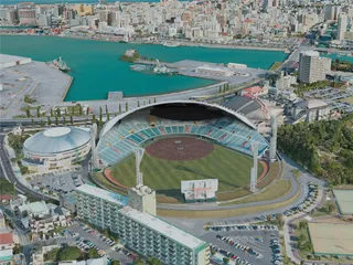 Naha City, Japan (2021) 3D Model preview