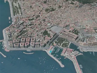 Naples City, Italy (2021) 3D Model preview