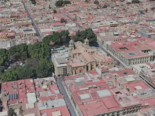 Oaxaca City, Mexico (2021) 3D Model preview