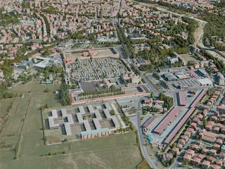 Parma City, Italy (2021) 3D Model preview