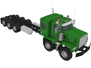 Kenworth C500 Chassis (2005) 3D Model preview