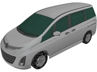 Mazda Biante (2012) 3D Model preview